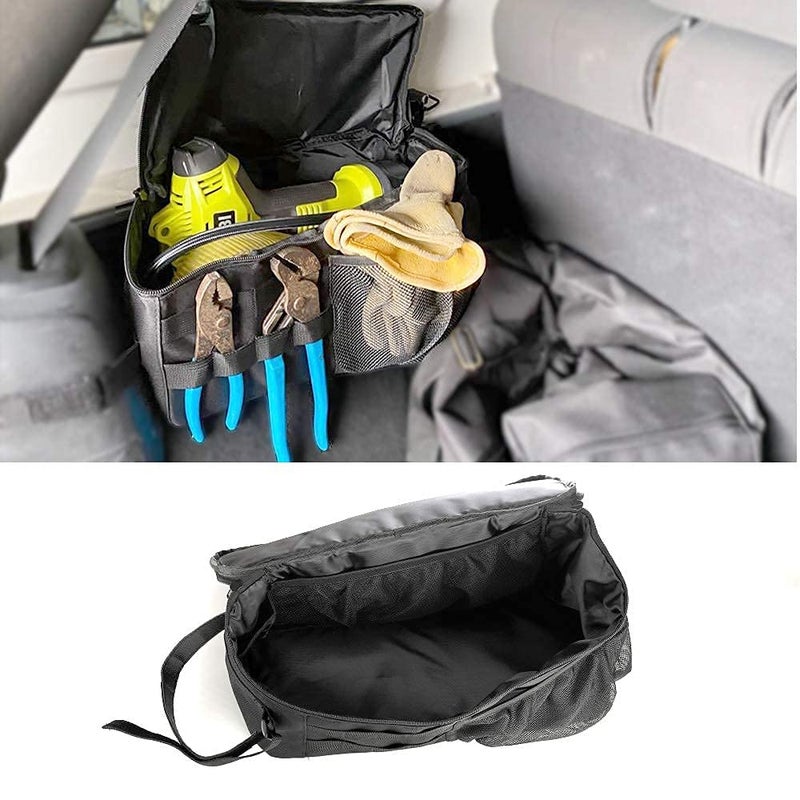 SUNPIE Compatible with 2007-2018 JKU 4 Doors Storage Bag Accessories Tools Bag Black Trunk Organizer(NOT for 2 Doors)-Pack of 2 - Image 3